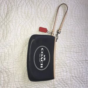 Gently used Coach wristlet.
